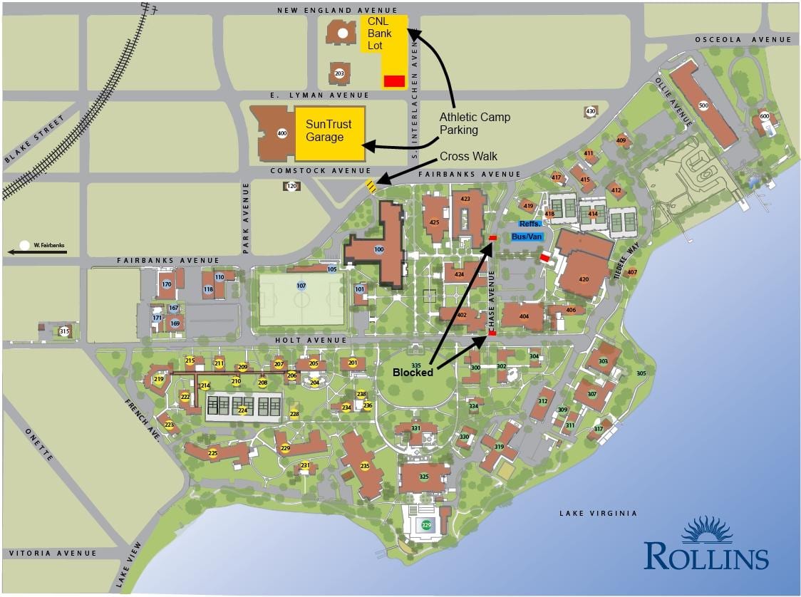 karte Rollins college