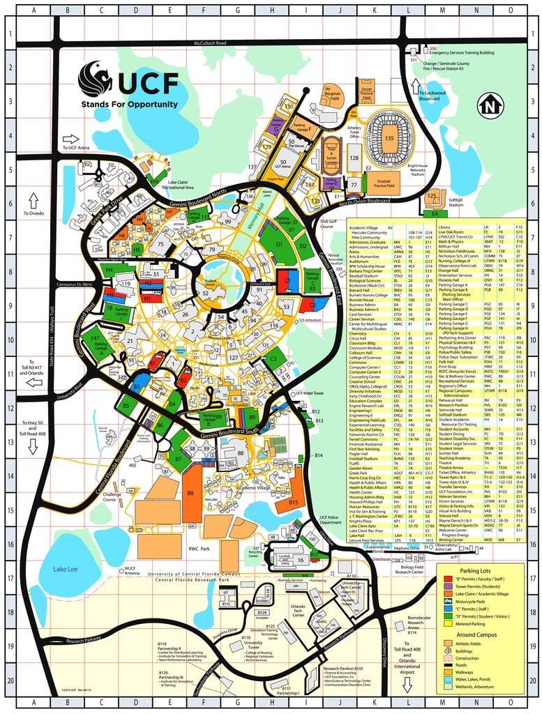 karte university of central Florida