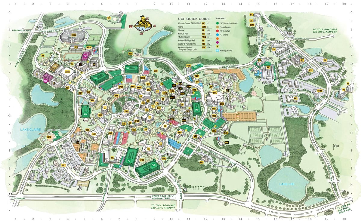 karte UCF