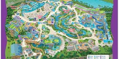 Karte Aquatica Orlando