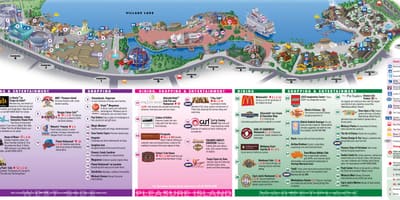 Downtown Disney Orlando karte