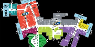 Florida mall Orlando karte