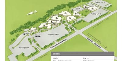 Valencia koledžas austrumu campus kartes